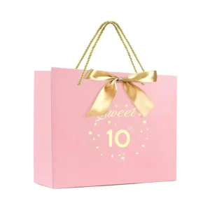 Luxury Eco-Friendly Recyclable Brown Kraft Paper Bag for Food Packaging, Shopping, Gift, and Craft