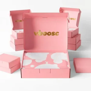 Luxury Gift Cake Boxes Biodegradable Cardboard Packaging with Bags Custom Shape Individual Cupcake Cookies Gift Packing Box