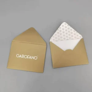 Luxury High Quality Handmade Custom Size Paper Gift Envelope for Food & Mailing Packaging