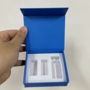 Luxury Magnetic Rigid Cardboard Paper Gift Box with Custom Logo Finishing Recycled Materials Matt Lamination Foldable Design