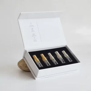 Luxury Paper Empty Perfume Boxes Set Magnetic Packaging Box with Customized Logo for Christmas Box
