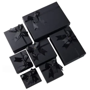 Luxury Paper Gift Box with Multiple Colors and Personalized Logo for Daily Use
