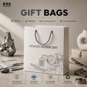 Luxury Printed Paper Gift Bag Recyclable White Card Cotton Rope Handle Goods Packaging Global Fast Shipping Brand New Design