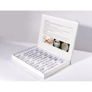 Magnetic Flip Rigid Cosmetic Gift Box with Matte Lamination and Sponge Lining