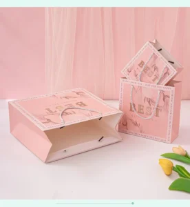 Magnetic Foldable Cardboard Gift Box with Foam Insert for Jewelry and Cosmetics