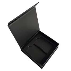 Magnetic Folding Paper Box Custom Logo Luxury Gift Packaging With Ribbons for Wedding Jewelry Gifts