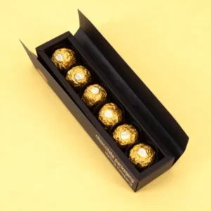 Magnetic Kraft Paper Chocolate Box with Digital Printing