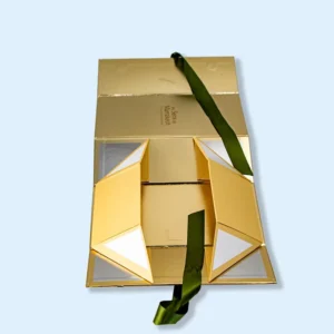 Magnetic Rigid Paper Box with Ribbon