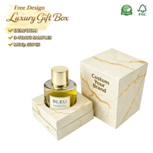 Magnetic Rigid Paper Gift Box with Paper Insert and Custom Printed Paperboard