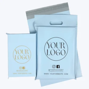 Mail Bag Custom Logo Printed Courier Shipping Package Postage Parcel Mailing Bags Poly Mailers With Handle