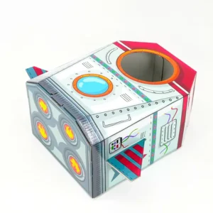 Mailer Style Paper Custom Folding Shape Packaging Box