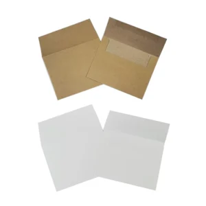 Mailing Pack Envelopes for Invitations Birthday Graduation Greeting Card Brown and White Kraft Paper Envelope
