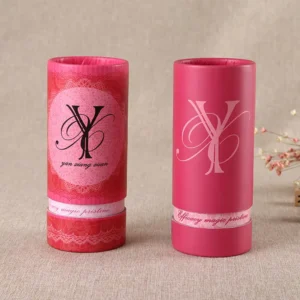 Manufacture Eco Fashion Customizable Fragrance Perfume Skincare Cosmetic Round Paper Tube