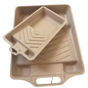 Manufacturer Custom Paint Paper Tray Environmental Degradable Pulp Molding