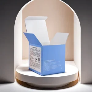 Manufacturer Custom Printed Collapsible Skin Care Face Cream Paper Box