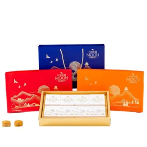 Manufacturer Foldable High-End Mooncake Packaging Box Premium Mid-Autumn Festival Gift Box Customizable Agriculture