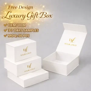Manufacturer Premium Magnetic Rigid Folding Paper Cardboard Gift Box