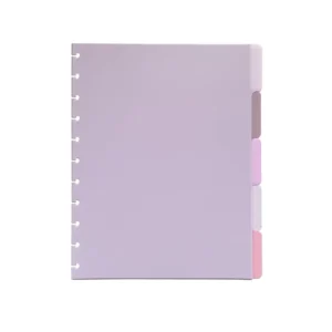 Manufacturers A4 Colored Paper Partition, Loose-Leaf Replacement Core Index Divider Page