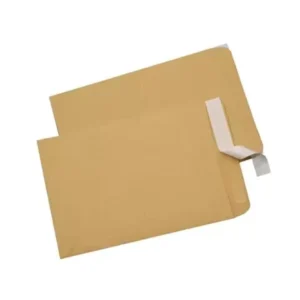 Manufacturing of Brown Kraft Paper Envelopes with Printing Customized Golden Craft Envelope