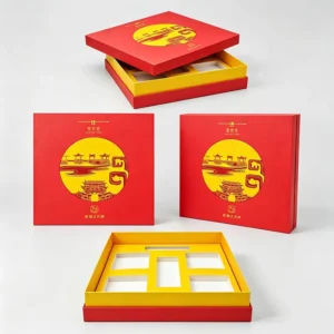 Matte Hardboard Chocolate Candy Decorative Packaging Mooncake Paper Gift Box
