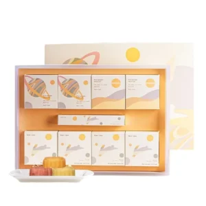 Mid-Autumn Festival High-End Mooncake Gift Box Large Packaging Color Box Individually Packaged Custom Made Corrugated Paper