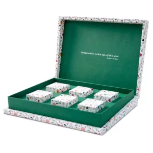 Mid-Autumn Festival Mooncake Gift Box with Sponge Lining, Matte Lamination, Recycled Materials and Custom Printing