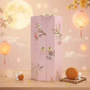 Mid-Autumn Mooncake Gift Box with Handle