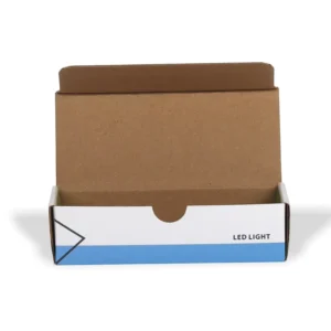 Mini Blue Electronics Packaging Box for Mobile Phone Spare Parts