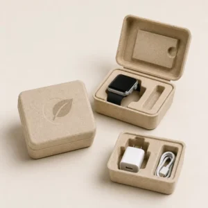 Molded Paper Pulp Packaging Box for Electronics