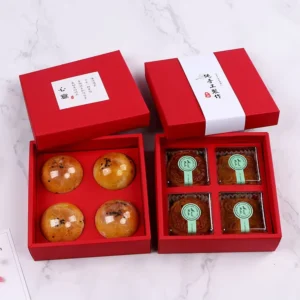 Mooncake Dessert Packaging Box for Cake, Cookie, and Chocolate