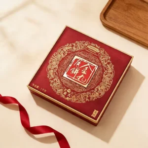 Mooncake Heaven and Earth Lid Packaging Box Custom Chinese Style Rigid Cardboard Mid-Autumn Festival Gift Box