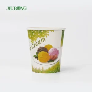 Multi Size Custom Printed Paper Cups Single Wall Paper Cup Disposable Paper Cup for Restaurant Daily Use