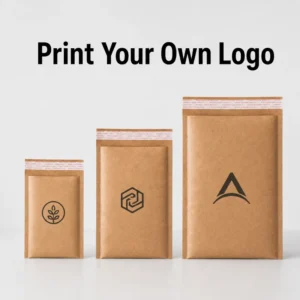 Natural Kraft Paper Thickened Self-Adhesive Shockproof Bubble Courier Packaging Envelope Bag