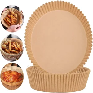 Non-Stick Disposable Parchment Paper Liner for Air Fryer Cooking, Baking, and Roasting