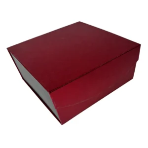 OEM Biodegradable Foldable Rigid Box With Magnetic Closure UV Coating and Embossed Finish