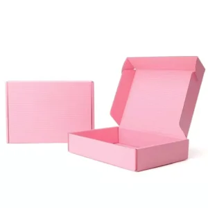 OEM Corrugated Board Aircraft Boxes Recyclable Kraft Folding Boxes with Handle for Product Packaging