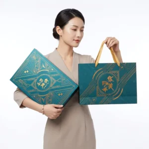 OEM ODM Custom Divided Food-Grade Cardboard Gift Box for Baked Goods, Snacks, Chocolate, and Mooncakes with Custom Logo and Size