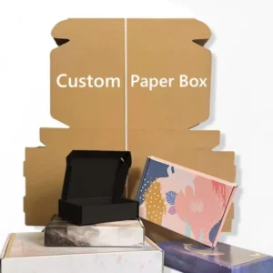 OEM/ODM Custom Printed Folding Paperboard Gift Packaging Boxes with Logo