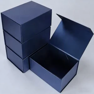 OEM ODM Green Ribbon Lid Rigid Recycled Material Gift Box Bronzing Magnetic Closure for Graduation Teacher Present Party Decorations