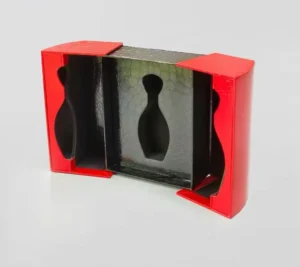 OEM Private Label Double Open Door Wine Box Embossed Leather Surface Custom Foam Insert Rigid Gift Box for Wine Packaging