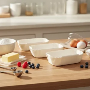 Oval Cake Liners Baking Molds Biodegradable Eco-Friendly Oil-Resistant Heat Resistant Rectangular Paper Cupcake Liners