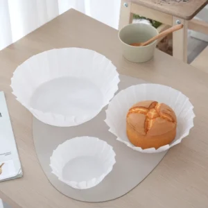 Oven-Safe Greaseproof Round Cake Liners for High-Heat Basque Cheesecake Baking