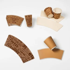 PE Coated Paper Cup with Fans Single Wall Paper Cup Raw Material