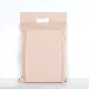PE Handle Moisture Proof Mailer Multiple Sizes Thickened Courier Shipping Envelope Self Seal Mail Pouch Bottom Gusset