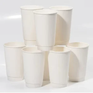 PLA-Lined Single Wall Paper Cups for Hot and Cold Drinks, Custom Printed, 8 oz/12 oz/16 oz/20 oz