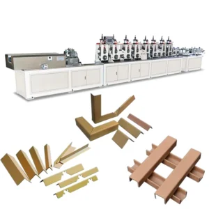 PLC-Controlled Paper Board Corner Machine, 40 m/min Production Capacity