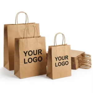 Packaging Bag Personalized Gift Bag Packing Bag Handle Tissue Paper Cosmetic Packaging Eco Friendly Packaging Printing Product