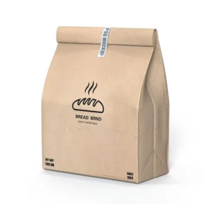 Paper Bag Luxury Custom Takeaway Food Gift Shopping Packaging Kraft Paper Bags