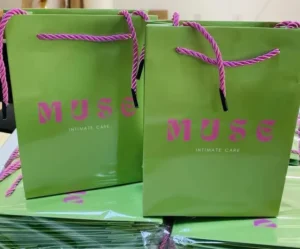 Paper Bag with Clear Window, Customizable Manufacturer