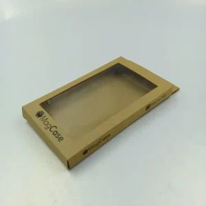 Paper Box with Transparent PVC Window for Smart Electronics